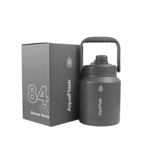 AquaFlask Original Vacuum Insulated Water Bottles 2484 ml - Gray