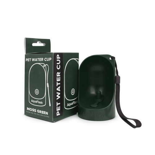 Tasse à eau pour animal de compagnie AquaFlask - Rouge cerise