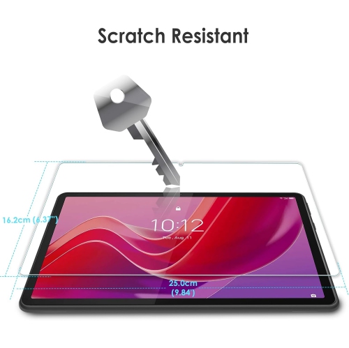 Screen Protector Compatible with Lenovo Tab M11 11" Tempered Glass Film 【2-Pack】, 9H Hardness Clear Anti-Bubble