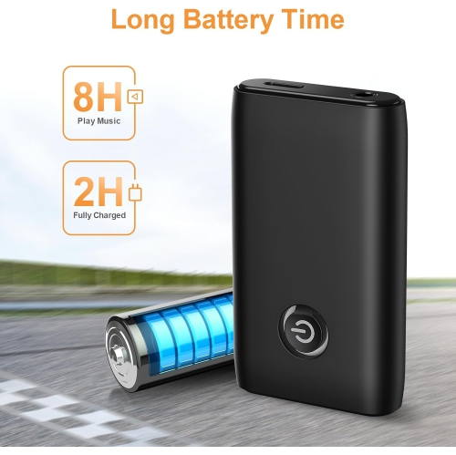 Adaptateur Bluetooth auxiliaire pour l'auto, émetteur-récepteur Bluetooth 2-en-1, adaptateur Bluetooth 5,0 pour l'auto, appels mains libres