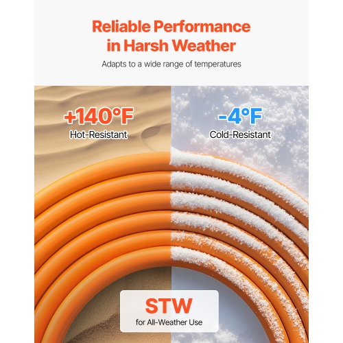 VEVOR 50 ft Dryer Extension Cord, 3-Prong NEMA 10-30P to 10-30R Dryer Cord, 125V/250V STW 10AWG/3C, 30A, Pure Copper Wire Cable with Black Non-woven