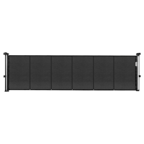 VEVOR 34 inch Tall Retractable Baby Gate, Extends up to 110 inch Wide, Retractable Gate for Kids or Pets, Mesh Material, Easy to Install for Indoor