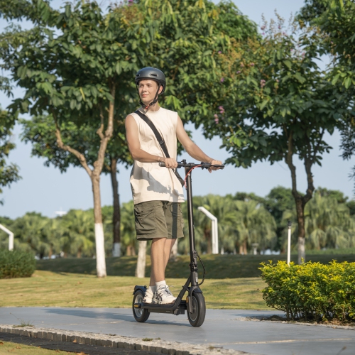 5TH WHEEL Electric Scooter for Adults, 28 km/h, 22km Range, Dual Brake & Turn Signals, APP Control, Folding Scooter