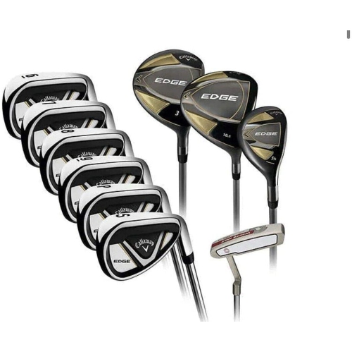 Callaway Edge 10 Piece Golf Clubs Set - Right Handed -Open Box