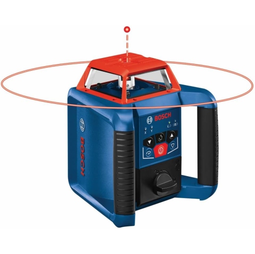 Bosch Revolve2000 Grl2000-40Hvk Exterior 2000Ft Range Horizontal/Vertical Self-Leveling Cordless Rotary Laser Kit