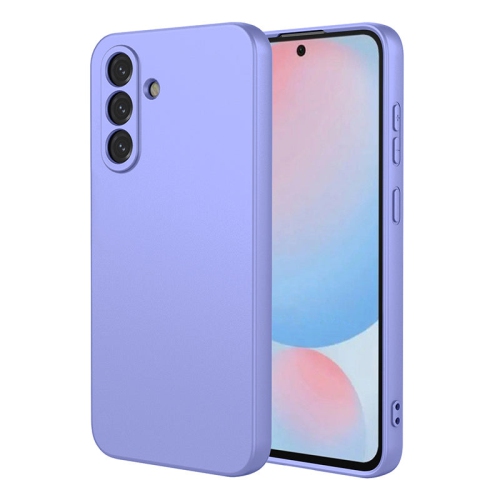 PANDACO Soft Shell Matte Pastel Purple Case for Samsung Galaxy A36
