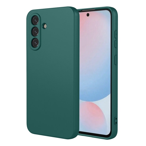 PANDACO Soft Shell Matte Forest Green Case for Samsung Galaxy A36