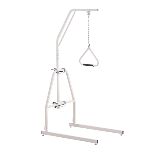 VEVOR 250LBS Load Trapeze Bar for Bed Mobility, Bed Trapeze with Clamps and Floor Stand, Bed Pull Up Assist for Elderly, Patients & Disabled,