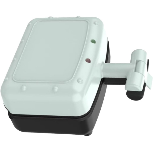 Mini sandwich maker with non-stick coating, double-sided heating waffle maker, automatic temperature control, suitable for home and kitchen