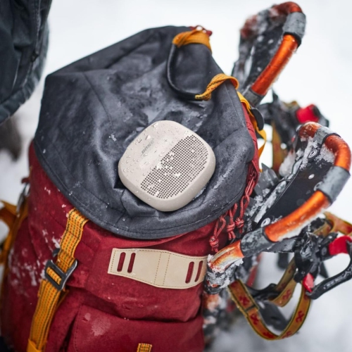 Bose SoundLink Micro Portable Bluetooth Speaker with Waterproof Design - White Smoke