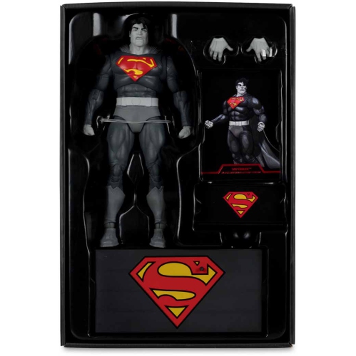 DC Multiverse The Dark Knight Returns 7 Inch Action Figure Exclusive - Superman Black & White Edition Gold Label