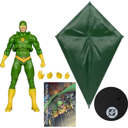 DC Multiverse Collector 7 Inch Action Figure Batman Rogues Exclusive - Kite Man Gold Label