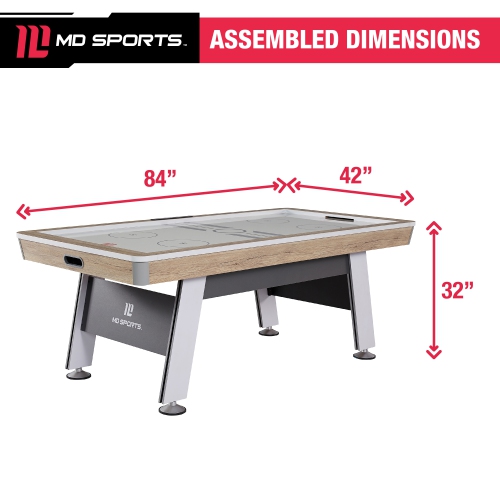 MD Sports 84″ Air Hockey Table