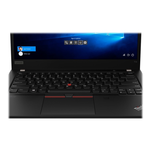 Lenovo ThinkPad T14 Gen 2 Business Laptop - Intel Core i7-1165G7 - 16GB DDR4 - 256GB SSD - Windows 11 Pro - Black by LENOVO - Refurbished condition - Image 3
