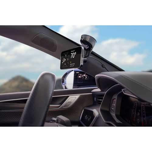 Support de tableau de bord magnétique sans fil Qi2 25 W MagicMount Charge Pro de Scosche