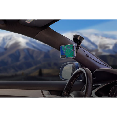 Support de tableau de bord magnétique sans fil Qi2 25 W MagicMount Charge Pro de Scosche