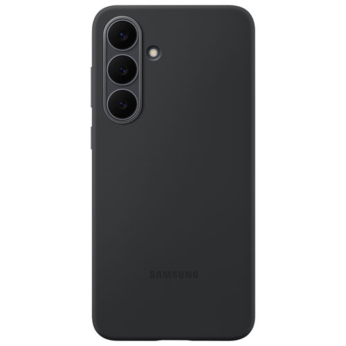 Étui souple ajusté en silicone pour Galaxy S25 FE de Samsung - Noir