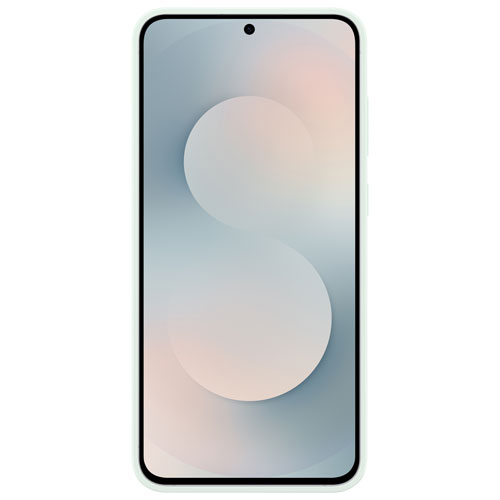 Étui souple ajusté en silicone pour Galaxy S25 FE de Samsung - Menthe
