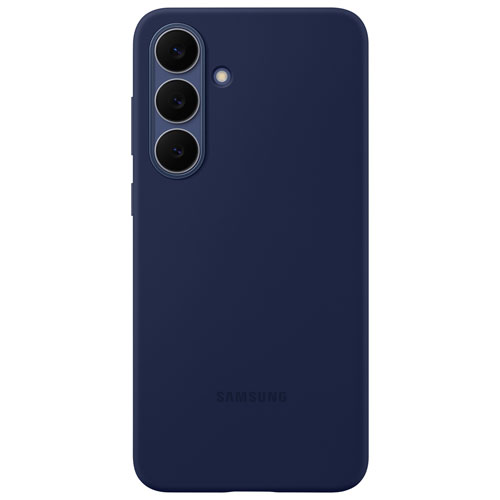 Étui souple ajusté en silicone de Samsung pour Galaxy S25 FE - Bleu foncé