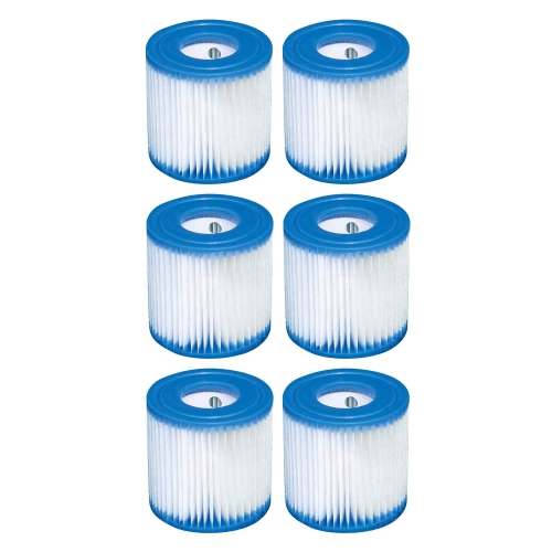 Ensemble de piscine extérieure à cadre en métal avec couvercle et cartouche filtrante de type H D'INTEX