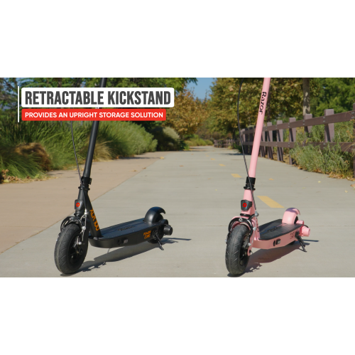 Trottinette électrique d'extérieur Power Core XLR100 de Razor pour enfants de 8 ans et plus, rose