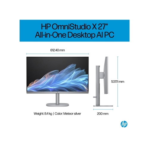 HP OmniStudio X 27" All-in-One Desktop PC - - (B08X2AA#ABL)