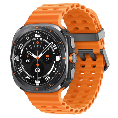 SAMSUNG  Galaxy Watch Ultra Smartwatch - 2025 Version, 47Mm, Titanium Gray, Lte (Cad Version & Warranty) - Durable Titanium Casing, Cushion Design