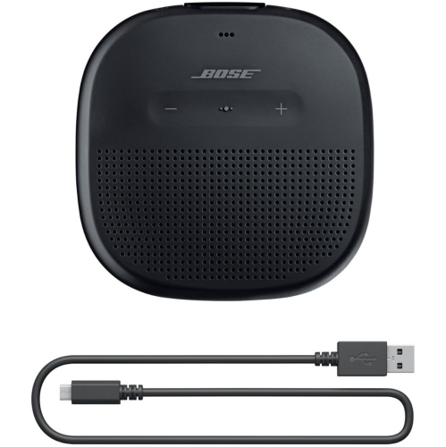 Haut-parleur portatif Bluetooth SoundLink Micro de Bose étanche - Noir