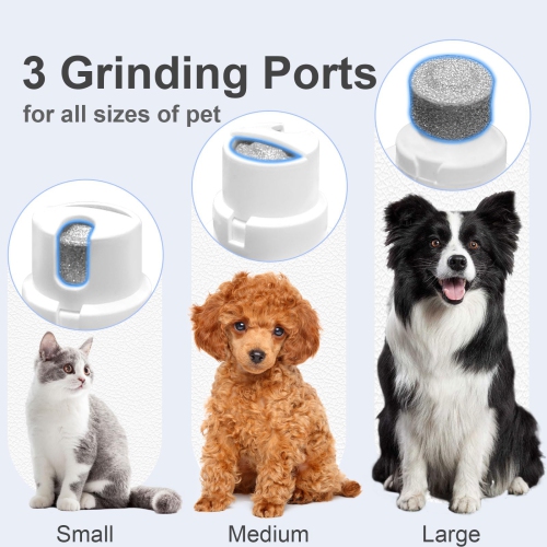 Tondeuse silencieuse pour chiens – Tondeuse professionnelle 4-en-1 pour chiens de petite taille, tondeuse sans fil rechargeable pour animaux de