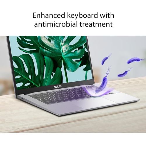 ASUS Chromebook Plus CX34 Laptop 14" FHD Intel i3-1215U Processor 128GB 8GB Chrome OS Gray Refurbished Good