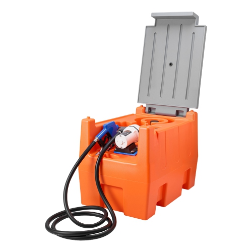 VEVOR 12V DEF Transfer Pump Kit, 8.5 GPM, Diaphragm Irrigation Self Priming Electric Water Pump, with 58 Gallon Tank, Automatic Nozzle, 13.12 ft