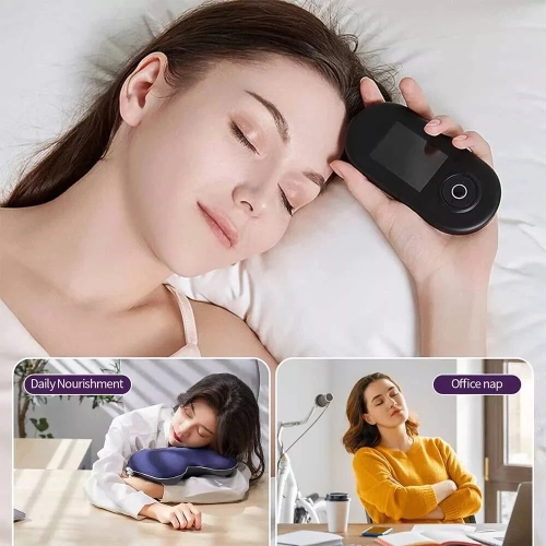Advanced Therapeutic Sleep Aid Device With Vagus Nerve Stimulation Ear Clip Technology For Insomnia Relief And Deep Relaxation