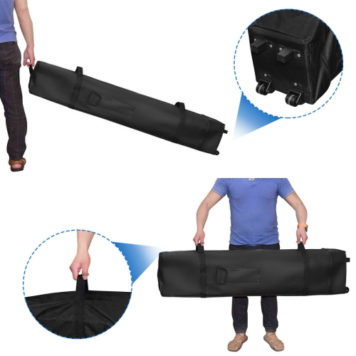 Gymax Patio Outdoor Heavy Duty 13'x13' Folding Canopy Shelter Awning Tent Gazebo Companion