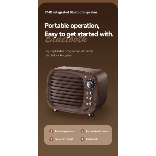 MINI-XTREME3RGB War Drum 3rd Generation Bluetooth Speaker with Plug-in Card and Subwoofer, Portable Built-in Battery - Black