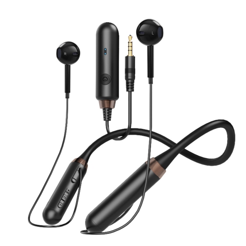 Live wireless monitoring headphones neck-hanging 3.5mm one-to-many monitoring in-ear noise-canceling headphones - one-to-one 2.4G dual-mode