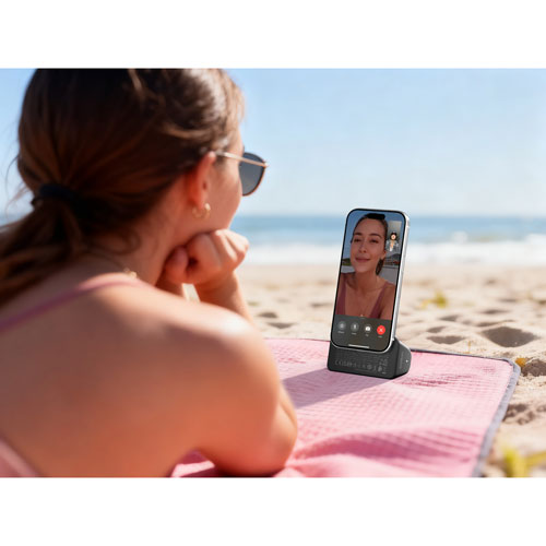 Chargeur portable USB-C de 9300 mAh PowerGrip de Belkin avec câble USB-C - Anthracite