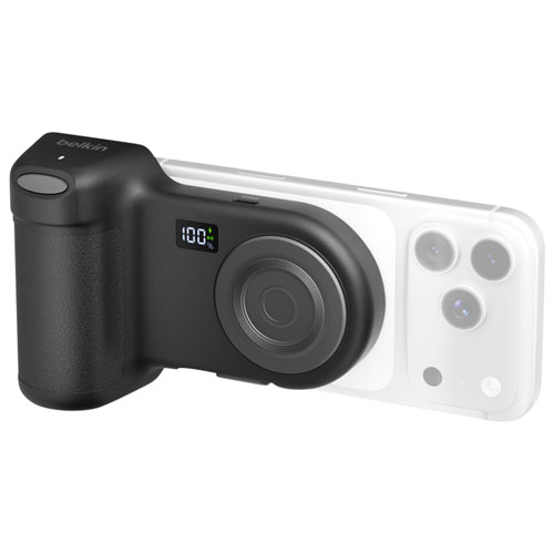 Chargeur portable USB-C de 9300 mAh PowerGrip de Belkin avec câble USB-C - Anthracite