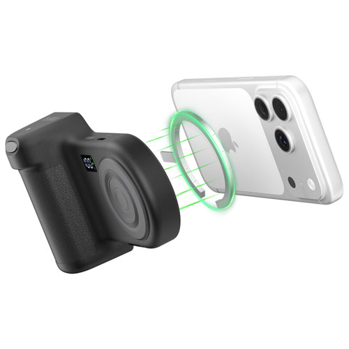 Chargeur portable USB-C de 9300 mAh PowerGrip de Belkin avec câble USB-C - Anthracite