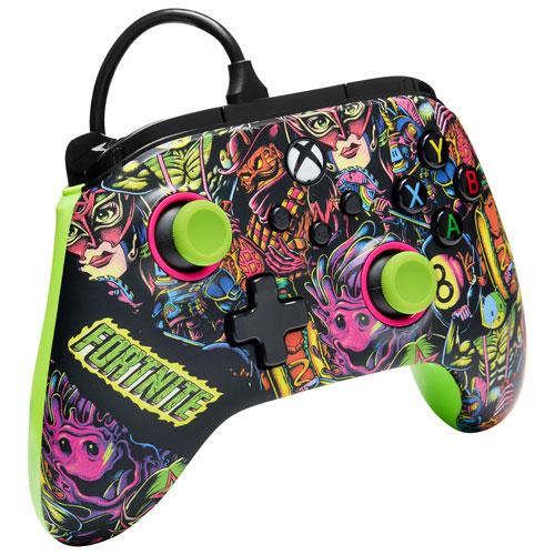 PowerA Advantage Wired Controller for Xbox Series X|S - Fortnite Glow