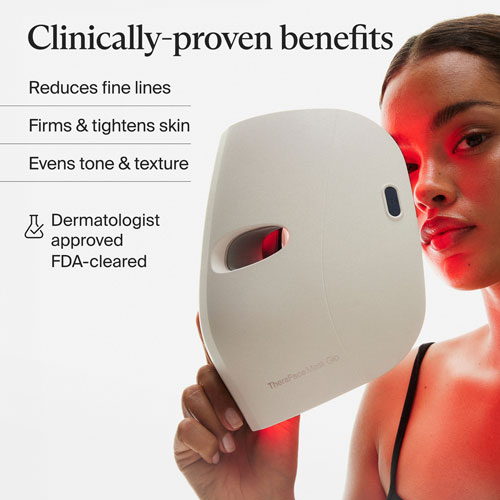 Therabody TheraFace Mask Glo LED Skincare Mask