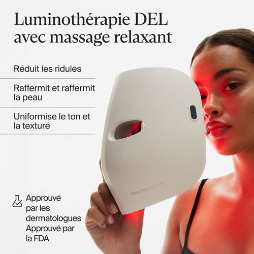 Therabody TheraFace Mask Glo LED Skincare Mask