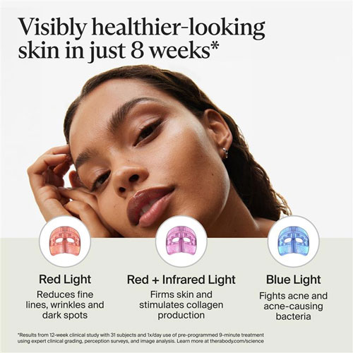 Therabody TheraFace Mask Glo LED Skincare Mask