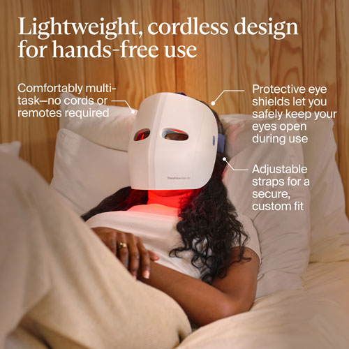 Therabody TheraFace Mask Glo LED Skincare Mask