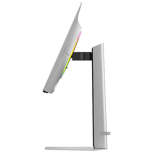 Moniteur de jeu FreeSync DELO incurvé WQHD 500 Hz G6 27 po Odyssey de Samsung avec temps de réponse 0,03 ms gris à gris - Argenté