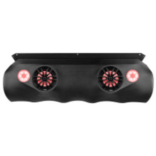 DS18 BRO-SBAR/BK Ford Bronco 6th Gen 4-Door Overhead Bar System fits 4 x 8" speakers + 2 x 6.5" Speakers and 2 x 3.78" Tweeters