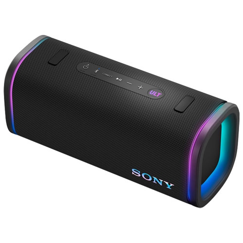 Boîte ouverte Haut-parleur sans fil Bluetooth étanche ULT FIELD 5 de Sony - Noir