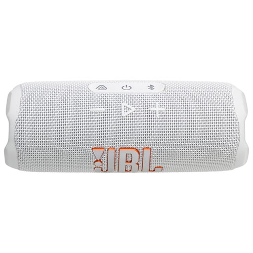 Boîte ouverte Haut-parleur sans fil Bluetooth étanche Flip 7 de JBL - Blanc
