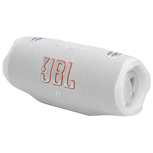 Boîte ouverte Haut-parleur sans fil Bluetooth étanche Charge 6 de JBL - Blanc