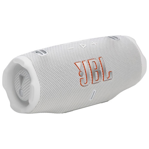 Boîte ouverte Haut-parleur sans fil Bluetooth étanche Charge 6 de JBL - Blanc