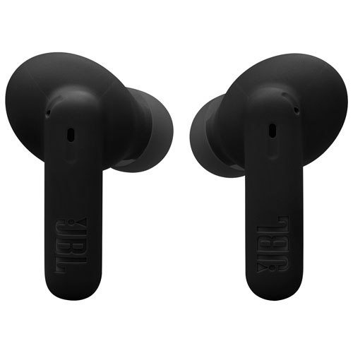 Boîte ouverte Écouteurs boutons 100 % sans fil à suppression du bruit Vibe Beam 2 de JBL - Noir